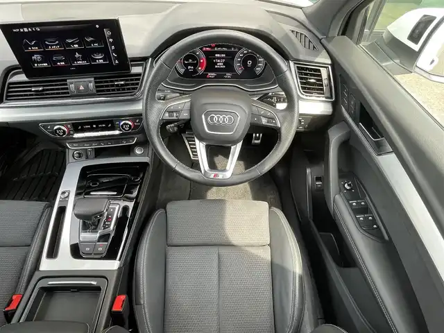 アウディ アウディ Ｑ５ 石川県 2021(令3)年 3万km 白 4WD/衝突軽減ブレーキ/サイドアシスト/クリアランスソナー/純正メモリーナビ/全方位カメラ/フルセグTV/AppleCarPlay/バーチャルコックピット/ACC/ブラインドスポットモニター/電動格納ミラー/電動リアゲート/電動シート/シートヒーター/LEDヘッドライト
