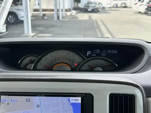 ダイハツ ムーヴ キャンバス 静岡県 2021(令3)年 7.1万km パールホワイトⅢ/ナチュラルベージュマイカメタリック 2トーン 社外SDナビ/・CD/Bluetooth/全周囲カメラ/ETC/両側パワースライドドア/ステアリングスイッチ/オートライト/D席シートヒーター/スマートキー/・プッシュスタート/LEDヘッドライト/・フォグランプ/電動格納ミラー/フロアマット