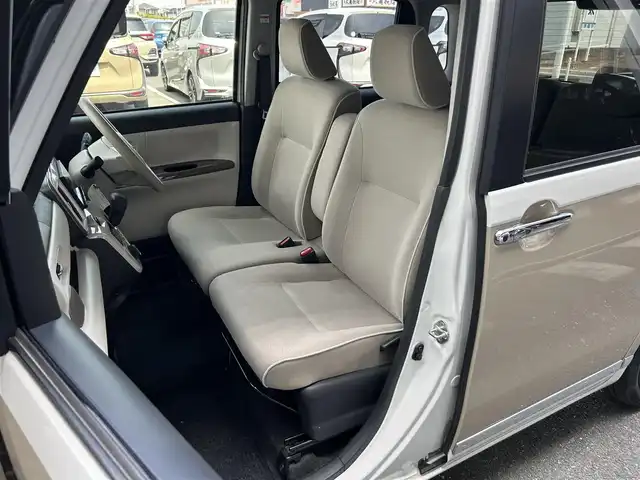 ダイハツ ムーヴ キャンバス 静岡県 2021(令3)年 7.1万km パールホワイトⅢ/ナチュラルベージュマイカメタリック 2トーン 社外SDナビ/・CD/Bluetooth/全周囲カメラ/ETC/両側パワースライドドア/ステアリングスイッチ/オートライト/D席シートヒーター/スマートキー/・プッシュスタート/LEDヘッドライト/・フォグランプ/電動格納ミラー/フロアマット
