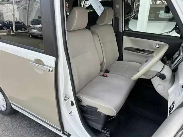 ダイハツ ムーヴ キャンバス 静岡県 2021(令3)年 7.1万km パールホワイトⅢ/ナチュラルベージュマイカメタリック 2トーン 社外SDナビ/・CD/Bluetooth/全周囲カメラ/ETC/両側パワースライドドア/ステアリングスイッチ/オートライト/D席シートヒーター/スマートキー/・プッシュスタート/LEDヘッドライト/・フォグランプ/電動格納ミラー/フロアマット