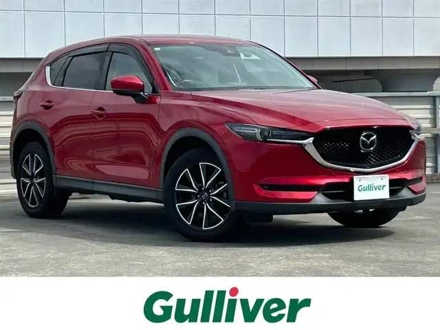 マツダ ＣＸ－５ XD Lパッケージ 静岡県 2017(平29)年 5.6万km ソウルレッドクリスタルM 純正オンダッシュナビ/プッシュスタート/シートヒーター/ハンドルヒーター/ドラレコ/バックカメラ/純正フルセグTV/純正19AW/LEDヘッドライト/電動リアゲート/BOSEサウンド４スピーカー/DVD再生/メモリ機能付電動シート