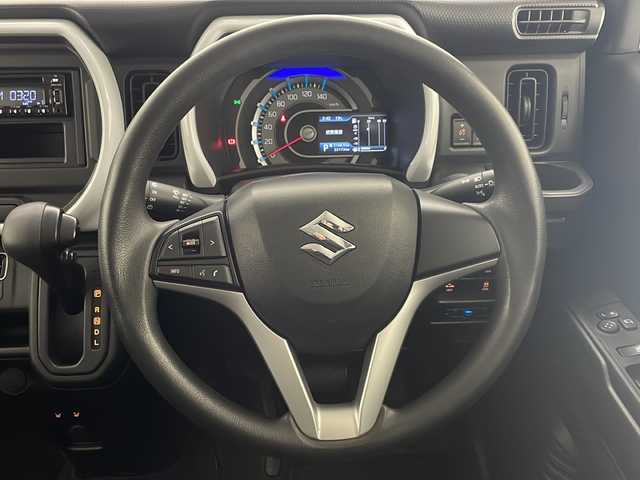 スズキ ハスラー HYBRID G 宮崎県 2020(令2)年 2.4万km シフォンアイボリーM 衝突被害軽減ブレーキ/社外オーディオ/（クラリオン/SGC-281/CD）/社外前後ドライブレコーダー/社外ETC/純正セキュリティアラーム/純正フロアマット/レーンディパーチャーアラート/オートマチックハイビーム/クリアランスソナー/エネチャージ/前席シートヒーター/リアプライバシーガラス/ドアバイザー/オートエアコン/スマートキー/プッシュエンジンスタート/スペアキー/新車時保証書/取扱い説明書