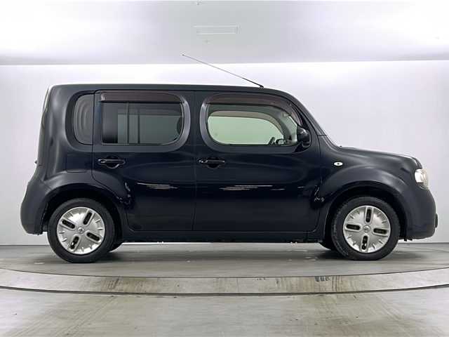 日産 キューブ 15X インディゴ+プラズマ 愛知県 2012(平24)年 10.1万km サファイアブラック 純正SDナビ【CD DVD SD　フルセグTV 品番：MM312D-W】/ビルトインETC /バックカメラ/スマートキー【スペア1本】/ヘッドライトレベライザー/純正フロアマット/純正ドアバイザー