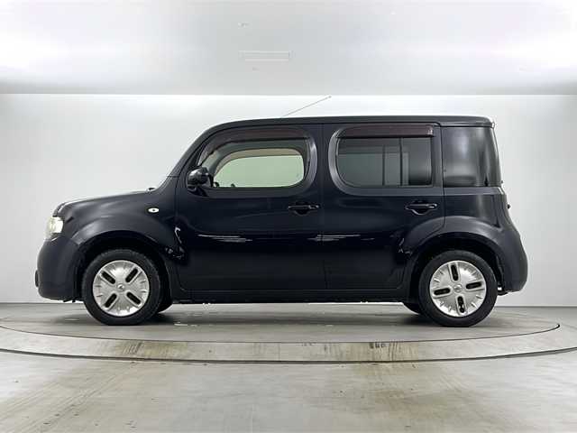 日産 キューブ 15X インディゴ+プラズマ 愛知県 2012(平24)年 10.1万km サファイアブラック 純正SDナビ【CD DVD SD　フルセグTV 品番：MM312D-W】/ビルトインETC /バックカメラ/スマートキー【スペア1本】/ヘッドライトレベライザー/純正フロアマット/純正ドアバイザー