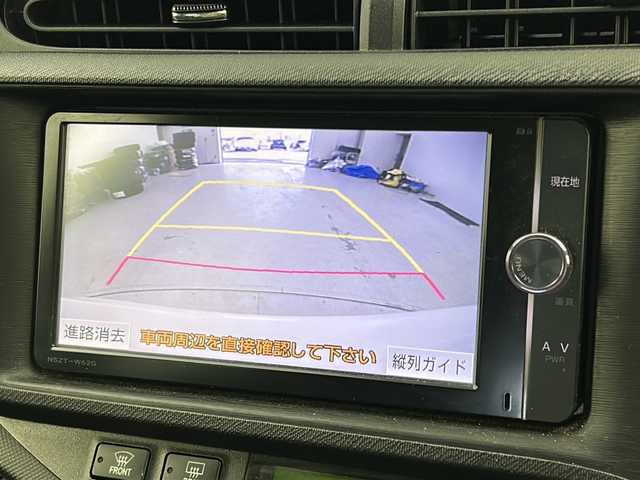 トヨタ アクア G ブラックソフトレザーセレ 宮城県 2014(平26)年 6.4万km ライムホワイトパールクリスタルシャイン モデリスタ製15インチAW/純正7型ナビ/【地図SDカード無し】/・BT.CD.DVD.SD/・フルセグTV/バックカメラ/レザーシート/ETC/ドライブレコーダー（FR）/プッシュスタート/スマートキー×2/社外フロアマット/ドアバイザー/オートライト/フォグライト/オートエアコン/横滑り防止