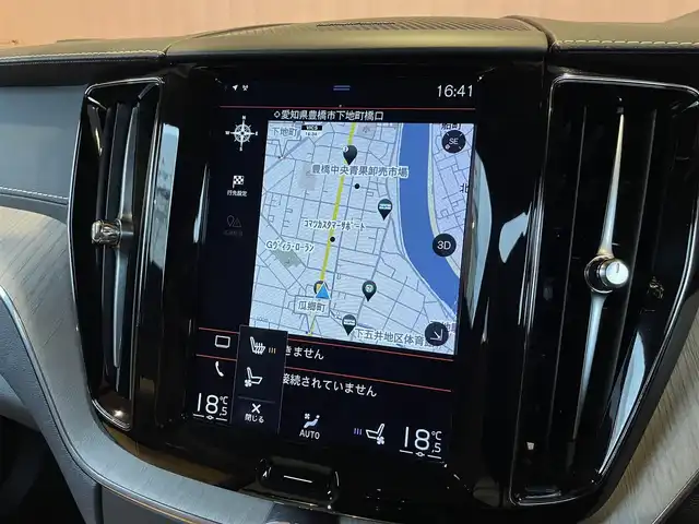 ボルボ ＸＣ６０ D4 AWD インスクリプション 愛知県 2020(令2)年 5.9万km オニキスブラックP 純正ナビ/フルセグTV/360度カメラ/茶革シート/シートヒーター/シートベンチレーション/ステアリングヒーター/harman/kardonサウンド/ヘッドアップディスプレイ/ACC レーンキープ/BSM/パワーバックドア/純正19AW