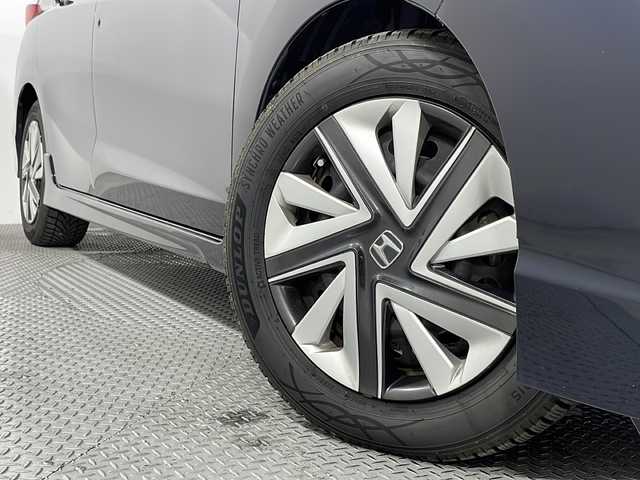 ホンダ シャトル ハイブリッド X 広島県 2016(平28)年 5.8万km ミッドナイトブルービームM 純正ナビ　/バックカメラ　/フルセグ　/レーダークルーズコントロール　/オートライト　/衝突軽減ブレーキ　/ＬＥＤヘッドランプ　/スマートキー　/ハーフレザーシート　/フォグランプ　/純正フロアマット　/横滑り防止　/ETC/純正15インチアルミキャップ（185/60/R15)/エアバック（運転席/助手席/サイド）