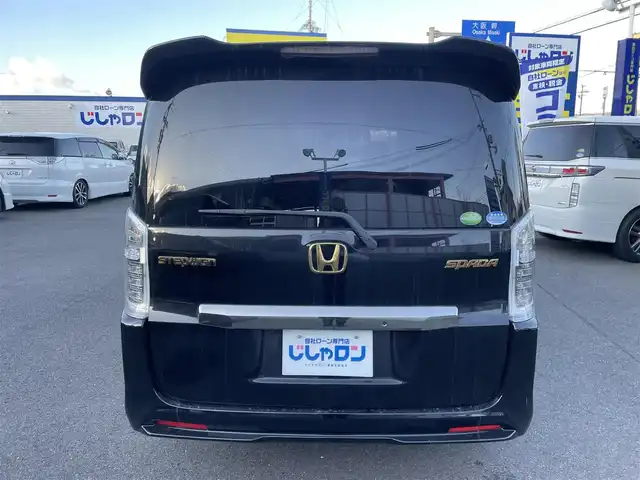 ホンダ ステップワゴン スパーダ Z クールスピリット 和歌山県 2013(平25)年 10.8万km プレミアムスパークルブラックパール (株)IDOMが運営する【じしゃロン和歌山店】の自社ローン対象車両になります。こちらは現金ご利用時の価格です。/自社ローンご希望の方は別途その旨お申付け下さい。/バックカメラ/ETC/合皮レザーシート/両側パワースライドドア/クルーズコントロール/パドルシフト/ステアリングスイッチ/電動格納ミラー/オートライト/HIDヘッドライト/三列目格納シート/純正アルミホイール