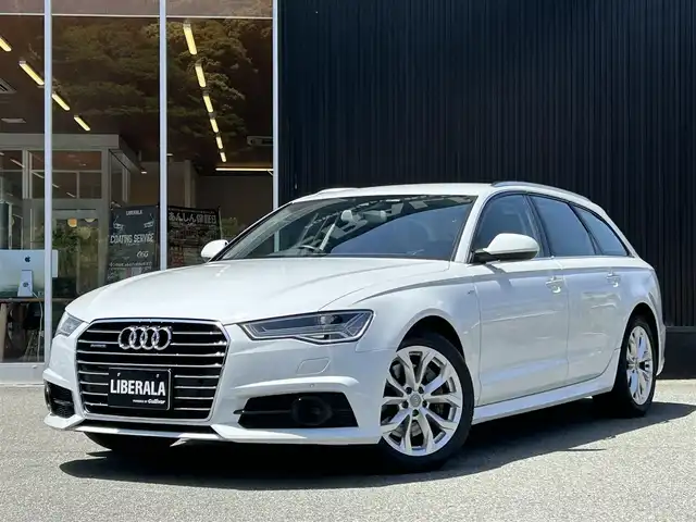 アウディ Ａ６ アバント 2．0 TFSI クワトロ 福岡県 2018(平30)年 3万km グレイシアホワイトメタリック アダプティブクルーズコントロール/レーンキープアシスト/Audiサイドアシスト/Audiプレセンス/マトリクスLED/BOSE/黒革シート/前席シートヒーター/純正ナビ/フルセグTV/Bluetooth/バックカメラ/パワーバックドア/オートハイビーム/ステアリングスイッチ/前後コーナーセンサー/純正18インチアルミホイール/ETC