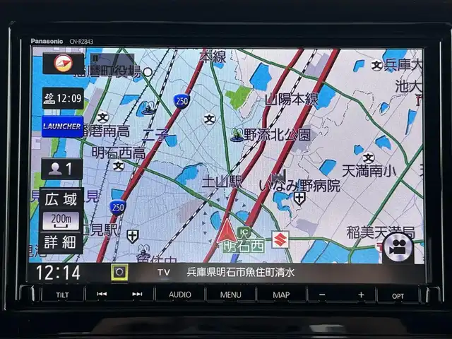 スズキ スペーシア カスタム HYBRID XS 兵庫県 2018(平30)年 4.8万km ピュアホワイトP 純正ディーラーOP８インチナビ/Bluetooth/フルセグ/CD/DVD/全方位カメラ/ステアリングスイッチ/両側パワースライドドア/ETC/ドライブレコーダー/革巻きステアリング/純正ドアバイザー/ヘッドアップディスプレイ