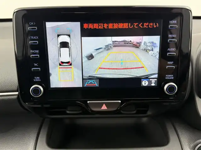 トヨタ ヤリスクロス Z 茨城県 2022(令4)年 1.9万km ブラックマイカ トヨタセーフティセンス/　　・プリクラッシュセーフティ/　　・レーントレーシングアシスト/　　・レーンディバーチャーアラート/　　・レーダークルーズコントロール/　　・オートマチックハイビーム/　　・ロードサインアシスト/パーキングセンサーシステム/純正8インチディスプレイオーディオ/　　・Bluetooth対応/パノラミックビューモニター/ビルトインETC/ステアリングヒーター/ハーフレザーシート/シートヒーター/純正18インチアルミホイール/純正LEDヘッドライト