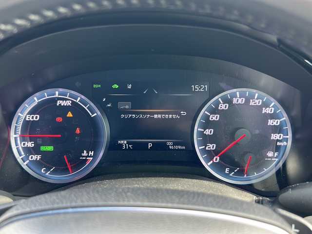 トヨタ クラウン ハイブリッド RS アドバンス 佐賀県 2018(平30)年 9.7万km ホワイトパールクリスタルシャイン 純正ダブルディスプレイナビゲーション/・フルセグTV/CD/DVD/SD/USB/Bluetooth/バックカメラ/前方ドライブレコーダー/ビルトインETC/ヘッドアップディスプレイ/リバース連動ドアミラー/100V電源/電子パーキングブレーキ/・AUTO HOLD機能/ハーフレザーシート/DN席パワーシート(D席メモリー機能付)/DN席シートヒーター/ISOFIX対応/革巻きステアリング/ステアリングヒーター/ステアリングリモコン/純正18インチアルミホイール/純正三眼LEDヘッドライト/・オートマチックハイビーム/純正LEDフォグランプ/純正フロアマット/純正ドアバイザ―/スペアキー１本/トヨタセーフティセンス/・レーダークルーズコントロール/・レーンディパーチャーアラート/・プリクラッシュセーフティ/・ブラインドスポットモニター/・リヤクロストラフィックアラート/・クリアランスソナー/・ロードサインアシスト