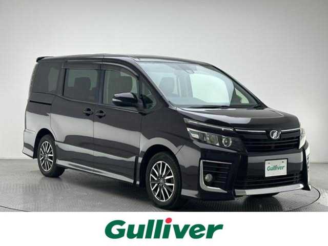 トヨタ ヴォクシー ZS 兵庫県 2016(平28)年 9万km ボルドーマイカメタリック 純正SDナビ(CD/DVD/SD/Bluetooth/フルセグ)/バックカメラ/片側パワースライドドア/HIDヘッドライト/オートライト/オートマチックハイビーム/レーンキープアシスト/純正16インチアルミホイール/純正フロアマット/ドアバイザー/アイドリングストップ/スペアキー