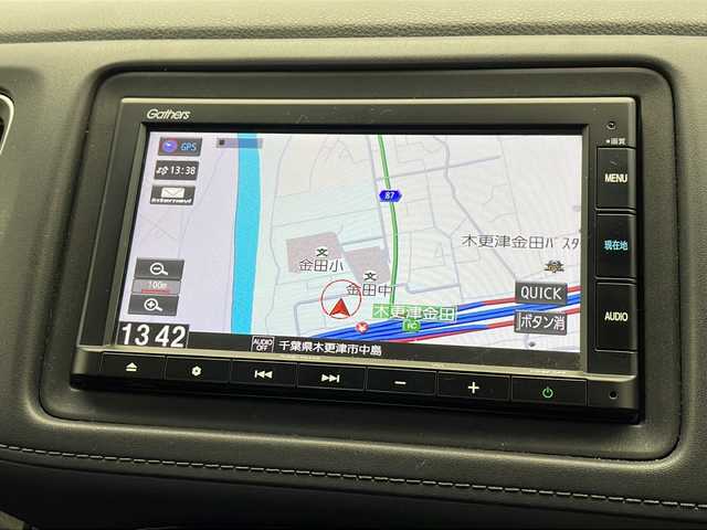 ホンダ ヴェゼル ハイブリッド Z ホンダセンシング 千葉県 2020(令2)年 4.4万km ミッドナイトブルービームM Honda SENSING/ルーフレール/プッシュスタート/パドルシフト/クルーズコントロール/純正ナビ(BT/CD)/ドライブレコーダー/ビルトインETC/バックカメラ/ハーフレザーシート/前席シートヒーター/LEDヘッドライト/LEDフォグランプ/純正フロアマット/純正ドアバイザー/純正１７インチアルミホイール車載