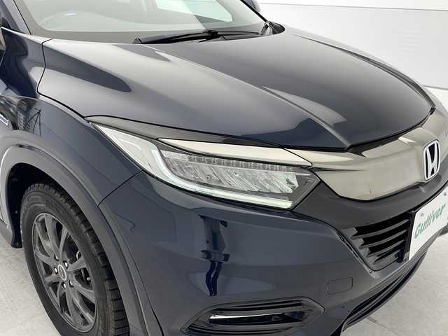ホンダ ヴェゼル ハイブリッド Z ホンダセンシング 千葉県 2020(令2)年 4.4万km ミッドナイトブルービームM Honda SENSING/ルーフレール/プッシュスタート/パドルシフト/クルーズコントロール/純正ナビ(BT/CD)/ドライブレコーダー/ビルトインETC/バックカメラ/ハーフレザーシート/前席シートヒーター/LEDヘッドライト/LEDフォグランプ/純正フロアマット/純正ドアバイザー/純正１７インチアルミホイール車載