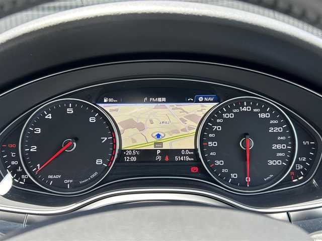 アウディ Ａ６ アバント 2．0 TFSI クワトロ 福岡県 2017(平29)年 5.2万km ミトスブラックメタリック アダプティブクルーズコントロール/レーンキープアシスト/ブラインドスポットモニター/マトリクスLED/黒革シート/前席シートヒーター/前席パワーシート/純正ナビ/フルセグTV/Bluetooth/バックカメラ/パワーバックドア　/ステアリングスイッチ/前後コーナーセンサー/社外19インチアルミホイール/ETC