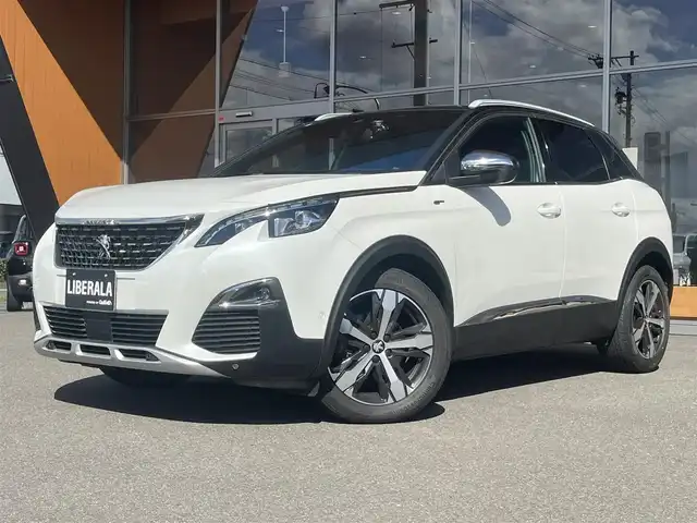 プジョー ３００８ GT ブルー HDi 岐阜県 2018(平30)年 3.2万km パール 8インチタッチスクリーン/　FM・AMラジオ/　USB/　Bluetooth/アクティブセーフティブレーキ/ブレーキアシスト/ワイドバックアイカメラ/レーンキープアシスト/アクティブクルーズコントロール/フルLEDヘッドライト/インテリジェントハイビーム/ルーフレール/デジタルヘッドアップインストルメントパネル/6エアバッグ　フロント　フロント　サイド　カーテン/アンチロックブレーキシステム/エレクトロニックスタビリティコントロール