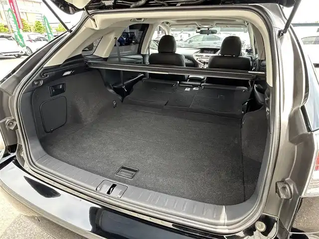 レクサス ＲＸ 270 バージョンL 岐阜県 2013(平25)年 7.4万km ブラック サンルーフ（OP）/黒本革シート/メモリ機能パワーシート/前席シートヒーター/シートクーラー/純正HDDナビ/（フルセグTV/CD/DVD/Bluetooth/AUX）/バックカメラ/サイドカメラ/クルーズコントロール/クリアランスソナー前後/電動リアゲート/ウッドコンビ本革巻きステアリング/ステアリングヒーター/LEDヘッドライト/オートライト/AC100V電源/純正19インチAW/純正フロアマット/純正ビルトインETC/前方ドライブレコーダー（HDR-352GH）/GPSレーダー探知機/スマートキー×2