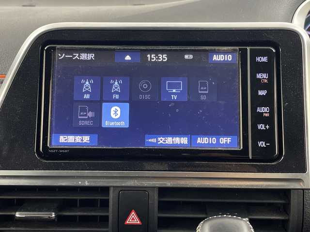 トヨタ シエンタ ハイブリッド G クエロ 埼玉県 2019(令1)年 4.2万km ヴィンテージブラウンパールクリスタルシャイン/ホワイトパールクリスタルシャイン 純正ナビ/　(Bluetooth/CD/DVD/FM/AM)/フルセグテレビ/バックカメラ/ビルトインETC/ハーフレザーシート/両側パワースライドドア/クルーズコントロール/衝突被害軽減ブレーキ/車線逸脱警報/クリアランスソナー/オートハイビーム/オートLEDライト/プッシュスタート/純正フロアマット/純正15インチアルミホイール