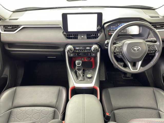 トヨタ ＲＡＶ４ HV アドベンチャー オフロードPKGⅡ 岐阜県 2023(令5)年 4万km グレーメタリック ４WD/トヨタセーフティセンス/プリクラッシュセーフティ/レーントレーシングアラート/オートハイビーム/ブラインドスポットモニター/クリアランスソナー/レーダークルーズコントロール/10.5インチ ディスプレイオーディオ/ナビキット/フルセグTV/（AM/FM/Bluetooth/Miracast）/パノラミックビューモニター/前後ドライブレコーダー/前席シートヒーター/エアシート/運転席メモリ付きパワーシート/ステアリングヒーター/ETC2.0/オートホールド/デジタルインナーミラー/パノラミックビューモニター/アクセサリーコンセント/(AC100V1500w)/スマートキー/スペアキー