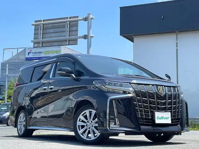 トヨタ アルファード S タイプゴールド 千葉県 2020(令2)年 4.7万km スパークリングブラックパールクリスタルシャイン ワンオーナー/ツインムーンルーフ【MOP】/純正12.1型フリップダウンモニター【OP】/ブラインドスポットモニター/リヤクロストラフィックオートブレーキ/デジタルインナーミラー【MOP】/Toyota Safety Sense/・プリクラッシュセーフティ/・レーントレーシングアシスト/・レーダークルーズコントロール（全車速追従機能付）/・ロードサインアシスト/・アダプティブハイビームシステム/・オートマチックハイビーム/純正ディスプレイオーディオ/・フルセグTV/BT/ラジオ/バックカメラ/両側パワースライドドア/パワーバックドア/ETC2.0/前後ドライブレコーダー/取扱説明書/保証書/スペアキー