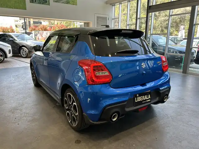 スズキ スイフト スポーツ 大分県 2023(令5)年 0.8万km スピーディーブルーメタリック/ブラック2トーンルーフ パナソニックナビ/360度カメラ/TV/ACC/ブラインドスポット/クリアランスソナー/Dシートヒーター/パドルシフト/純正17インチAW/ETC/ドラレコ