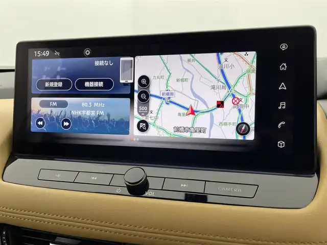 日産 エクストレイル X e－4ORCE 群馬県 2023(令5)年 2.3万km ブリリアントホワイトパール 禁煙車　純正ナビ　全方位カメラ　フルセグ　アダクティブクルーズコントロール　レーンキープアシスト　デジタルインナーミラー　オートマチックハイビーム　シートヒーター　衝突軽減システム　ETC　ドラレコ