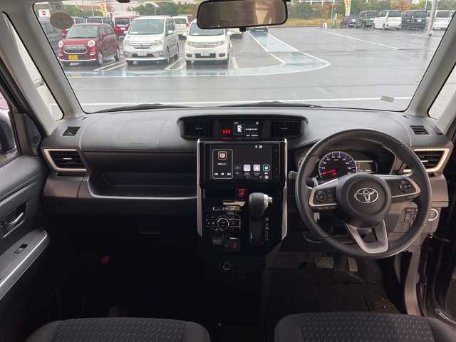 トヨタ ルーミー カスタムG 愛知県 2021(令3)年 3万km クールバイオレットクリスタルシャイン 純正9型ディスプレイオーディオ　ナビ機能なし/全方位カメラ/両側パワースライドドア/レーダークルーズコントロール/バックカメラ/コーナーセンサー/純正アルミホイール/LEDヘッドライト/オートマチックハイビーム/ETC/衝突軽減システム/フルセグ/Bluetooth/ステアリングスイッチ/スマートキー/プッシュスタート