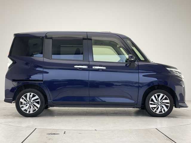 トヨタ ルーミー カスタムG 愛知県 2021(令3)年 3万km クールバイオレットクリスタルシャイン 純正9型ディスプレイオーディオ　ナビ機能なし/全方位カメラ/両側パワースライドドア/レーダークルーズコントロール/バックカメラ/コーナーセンサー/純正アルミホイール/LEDヘッドライト/オートマチックハイビーム/ETC/衝突軽減システム/フルセグ/Bluetooth/ステアリングスイッチ/スマートキー/プッシュスタート