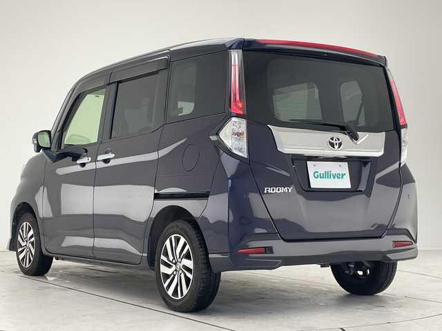 トヨタ ルーミー カスタムG 愛知県 2021(令3)年 3万km クールバイオレットクリスタルシャイン 純正9型ディスプレイオーディオ　ナビ機能なし/全方位カメラ/両側パワースライドドア/レーダークルーズコントロール/バックカメラ/コーナーセンサー/純正アルミホイール/LEDヘッドライト/オートマチックハイビーム/ETC/衝突軽減システム/フルセグ/Bluetooth/ステアリングスイッチ/スマートキー/プッシュスタート