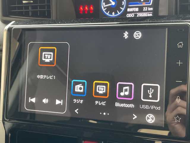 トヨタ ルーミー カスタムG 愛知県 2021(令3)年 3万km クールバイオレットクリスタルシャイン 純正9型ディスプレイオーディオ　ナビ機能なし/全方位カメラ/両側パワースライドドア/レーダークルーズコントロール/バックカメラ/コーナーセンサー/純正アルミホイール/LEDヘッドライト/オートマチックハイビーム/ETC/衝突軽減システム/フルセグ/Bluetooth/ステアリングスイッチ/スマートキー/プッシュスタート