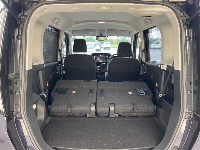 トヨタ ルーミー カスタムG 愛知県 2021(令3)年 3万km クールバイオレットクリスタルシャイン 純正9型ディスプレイオーディオ　ナビ機能なし/全方位カメラ/両側パワースライドドア/レーダークルーズコントロール/バックカメラ/コーナーセンサー/純正アルミホイール/LEDヘッドライト/オートマチックハイビーム/ETC/衝突軽減システム/フルセグ/Bluetooth/ステアリングスイッチ/スマートキー/プッシュスタート