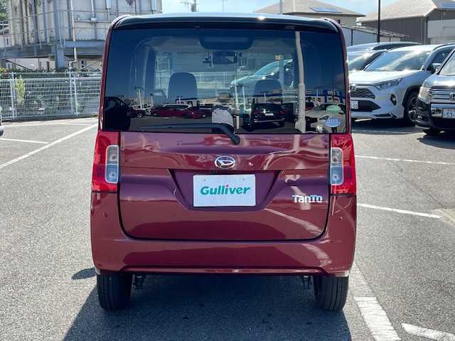 ダイハツ タント X ターボ SAⅢ 長崎県 2016(平28)年 4.1万km ファイアークォーツレッドM 純正SDナビ/CD/DVD/BT/フルセグTV/バックカメラ/左側パワースライドドア/スマートアシストIII/D席シートヒーター/オートマチックハイビーム/LEDヘッドライト/ナビ連動ドライブレコーダー/フォグランプ/ステアリングスイッチ/ETC