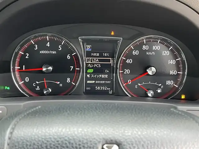 トヨタ クラウン アスリート S-T 宮崎県 2017(平29)年 5.9万km ホワイトパールクリスタルシャイン 前後純正ＯＰスパッツ/HDDナビ/フルセグテレビ/バックカメラ/アイドリングストップ/ウィンカーミラー/クルーズコントロール/プッシュスタート/ETC/LEDライト/レダークルーズ