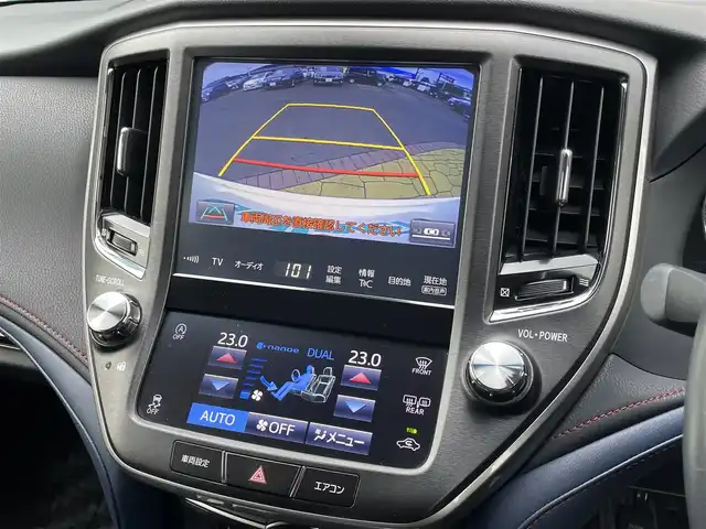 トヨタ クラウン アスリート S-T 宮崎県 2017(平29)年 5.9万km ホワイトパールクリスタルシャイン 前後純正ＯＰスパッツ/HDDナビ/フルセグテレビ/バックカメラ/アイドリングストップ/ウィンカーミラー/クルーズコントロール/プッシュスタート/ETC/LEDライト/レダークルーズ