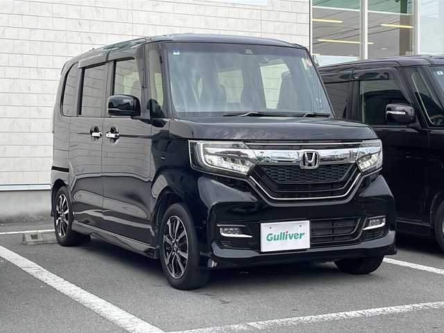 ホンダ Ｎ ＢＯＸ カスタム G L ホンダセンシング 静岡県 2018(平30)年 1.6万km クリスタルブラックパール /純正8インチナビ/地デジTV//純正CD/DVD/Bluetooth//バックカメラ//左パワースライド//ホンダセンシング//純正14インチAW//ビルトインETC//LEDヘッドライト//スマートキー