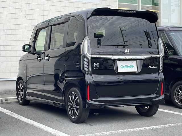 ホンダ Ｎ ＢＯＸ カスタム G L ホンダセンシング 静岡県 2018(平30)年 1.6万km クリスタルブラックパール /純正8インチナビ/地デジTV//純正CD/DVD/Bluetooth//バックカメラ//左パワースライド//ホンダセンシング//純正14インチAW//ビルトインETC//LEDヘッドライト//スマートキー