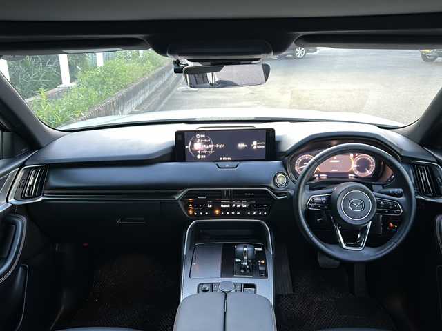 マツダ ＣＸ－６０ XD エクスクルーシブモード 茨城県 2023(令5)年 1.5万km ロジウムホワイトプレミアムメタリック 純正メーカーOPナビゲーション/Bluetooth/フルセグTV/360°ビューモニター/レーダークルーズコントロール/コーナーセンサー/レーンキープアシスト/衝突被害軽減システム/スマートキー×2/ビルトインETC/BOSEプレミアムサウンド/前後ドライブレコーダー/前席パワーシート/全席シートヒーター/前席エアシート/純正20インチAW/オートライト/オートマチックハイビーム/LEDヘッドライト