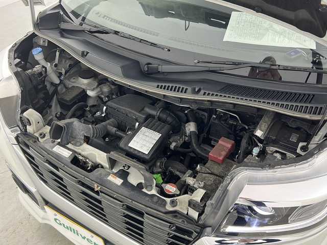 スズキ スペーシア カスタム HYBRID XS 宮城県 2021(令3)年 6.5万km ピュアホワイトP 禁煙車/スズキセーフティサポート/・車線逸脱警報機能/・パーキングソナー/・横滑り防止装置/・ハイビームアシスト/デュアルカメラブレーキサポート/アダプティブクルーズコントロール/社外7インチディスプレイオーディオ/【DDX5020S】/・BT.CD.DVD.USB.AppleCarPlay.AndroidAuto/両側パワースライドドア/ハーフレザーシート/・D席シートヒーター/ETC/プッシュスタート/スマートキー×2/ステアリングスイッチ/LEDヘッドライト/LEDフォグライト/純正15インチAW/冬タイヤ積込み/【社外AW（155/65/14）】/社外フロアマット/シートバックテーブル/ロールサンシェード/ドアバイザー