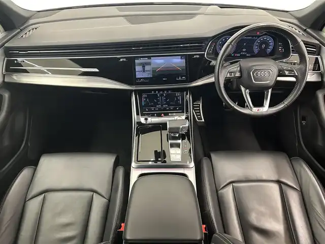 アウディ Ｑ７ 45 Sラインリミテッド 岡山県 2020(令2)年 3.6万km 白 プレミアム＆7シーターパッケージ/レザーシート/シートヒーター/360°カメラ/純正ナビ/Bluetooth/USB SD/フルセグTV/純正21インチアルミホイール/ACC/HUD/マトリクスLED/ヴァーチャルコックピット/ETC/AUDIドライブセレクト/リアクロストラフィックアシスト/純正フロアマット/アダプティブドライブアシスト/AUDIプレセンス/AUDIサイドアシスト/レーン逸脱警告/インテリアライト/レインセンサー
