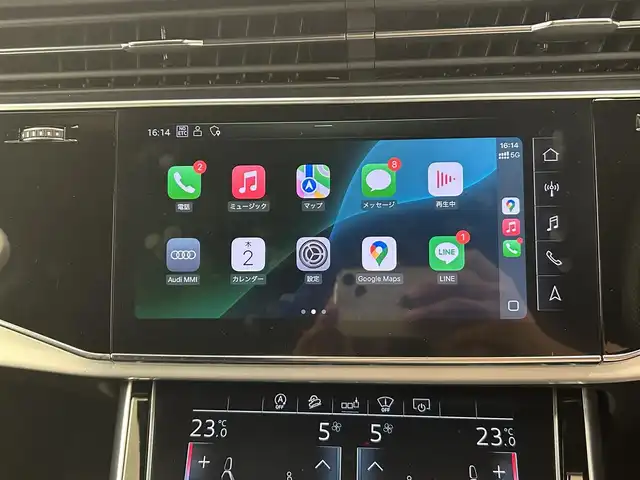 アウディ Ｑ７ 45 Sラインリミテッド 岡山県 2020(令2)年 3.6万km 白 プレミアム＆7シーターパッケージ/レザーシート/シートヒーター/360°カメラ/純正ナビ/Bluetooth/USB SD/フルセグTV/純正21インチアルミホイール/ACC/HUD/マトリクスLED/ヴァーチャルコックピット/ETC/AUDIドライブセレクト/リアクロストラフィックアシスト/純正フロアマット/アダプティブドライブアシスト/AUDIプレセンス/AUDIサイドアシスト/レーン逸脱警告/インテリアライト/レインセンサー