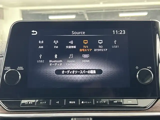 日産 オーラ G レザーエディション 愛知県 2021(令3)年 2.8万km 黒 禁煙車/純正9インチナビ/（AM/FM/Bluetooth/USB/フルセグTV）/全方位カメラ/BOSEサウンド/ワイヤレス充電/衝突軽減ブレーキ/プロパイロット/レーンキープアシスト/レーダークルーズコントロール/オートマチックハイビーム/ブラインドスポットモニター/コーナーセンサー/ETC2.0/インテリジェントルームミラー/レザーシート/シートヒーター/ステアリングヒーター/LEDヘッドライト/フロントフォグランプ/オートライト/純正17インチアルミホイール/スマートキー/スペアキー有/プッシュスタート/横滑り防止装置/