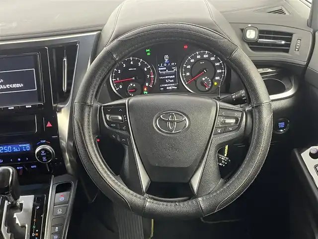 トヨタ ヴェルファイア Z Aエディション ゴールデンアイズ 埼玉県 2016(平28)年 4.5万km バーニングブラッククリスタルシャインガラスフレーク 純正９インチナビ　/フリップダウンモニター　/バックカメラ　/クルーズコントロール　/ドライブレコーダー　/ビルトインＥＴＣ　/ハーフレザー　/純正アルミホイール　/両側パワースライドドア　/ＬＥＤライト　/オートライト