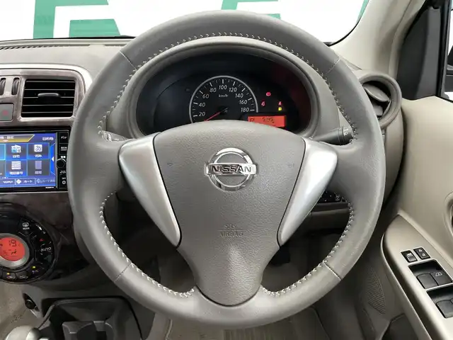 日産 マーチ ボレロ 鹿児島県 2021(令3)年 5.6万km ナイトベールパープル 禁煙車　/純正ナビ　/(フルセグＴＶ/Ｂｌｕｅｔｏｏｔｈ)　/バックカメラ　/衝突軽減　/前後コーナーセンサー　/ＥＴＣ　/レーンキープアシスト　/純正アルミホイール　/電格ミラー　/ヘッドライトレベライザー　/スマートキー/プッシュスタート
