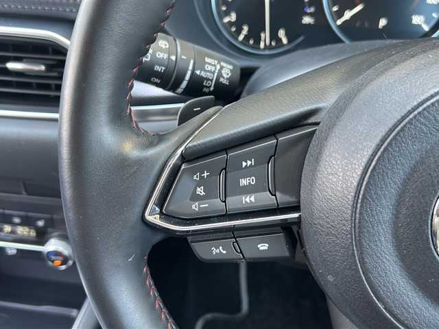 マツダ ＣＸ－５ 20S ブラックトーンED 静岡県 2021(令3)年 2.5万km ディープクリスタルブルーマイカ アイアクティブセンス/・スマートブレーキサポート/・アクティブクルーズコントロール/・レーンキープサポート/・車間認知システム/・ドライバーアテンションアラート/・ロードサインアシスト/純正メーカーナビ/・フルセグTV/・Bluetooth/ラジオ/スマートフォン連携/主要装備/・全方位カメラ/・BOSEサウンドシステム/・ハーフレザーシート/・パワーシート/・ヘッドアップディスプレイ/・ドライブレコーダー/・置くだけ充電/・オートホールド