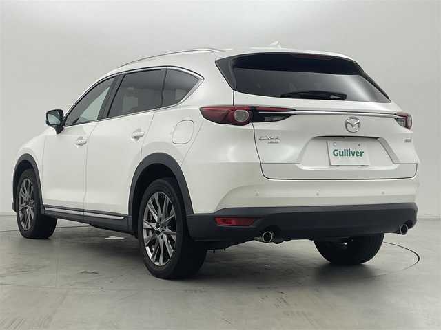 マツダ ＣＸ－８ XD Lパッケージ 群馬県 2019(平31)年 5.5万km スノーフレイクホワイトパールマイカ 4WD/本革シート/前席シートベンチレーション/前席パワーシート /シートポジションメモリー/前席＋後席左右シートヒーター/ステアリングヒーター/純正10.25インチSDナビ/CD/DVD/Bluetooth/USB/AUX/フルセグTV/360°ビューモニター/BOSEサウンド/HUD/ETC/ドライブレコーダー/衝突被害軽減ブレーキ/アダプテイブクルーズコントロール/LEDヘッドライト/オートライト /フォグランプ /前後コーナーセンサー/スマートキー/プッシュスタート/純正19インチAW