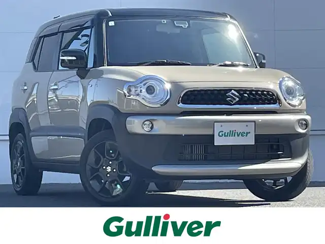 スズキ クロスビー HYBRID MZ 佐賀県 2019(令1)年 5.2万km ベージュ ターボ/デュアルセンサーブレーキサポート/リアセンサー/クルーズコントロール/純正8型ナビ/・全方位カメラ/・フルセグTV/BT/CD/DVD/純正16インチAW/LEDヘッドライト/フォグランプ/オートライト/パドルシフト/シートヒーター/ETC/プッシュスタート/アイドリングストップ/スペアキー×１/取扱説明書/保証書