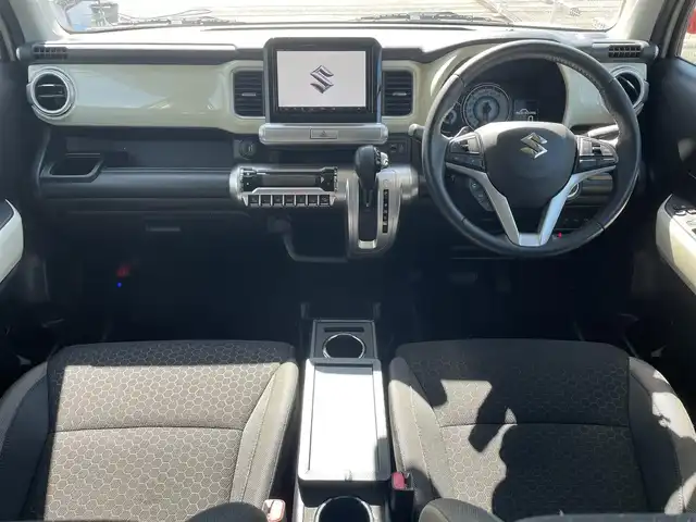 スズキ クロスビー HYBRID MZ 佐賀県 2019(令1)年 5.2万km ベージュ ターボ/デュアルセンサーブレーキサポート/リアセンサー/クルーズコントロール/純正8型ナビ/・全方位カメラ/・フルセグTV/BT/CD/DVD/純正16インチAW/LEDヘッドライト/フォグランプ/オートライト/パドルシフト/シートヒーター/ETC/プッシュスタート/アイドリングストップ/スペアキー×１/取扱説明書/保証書