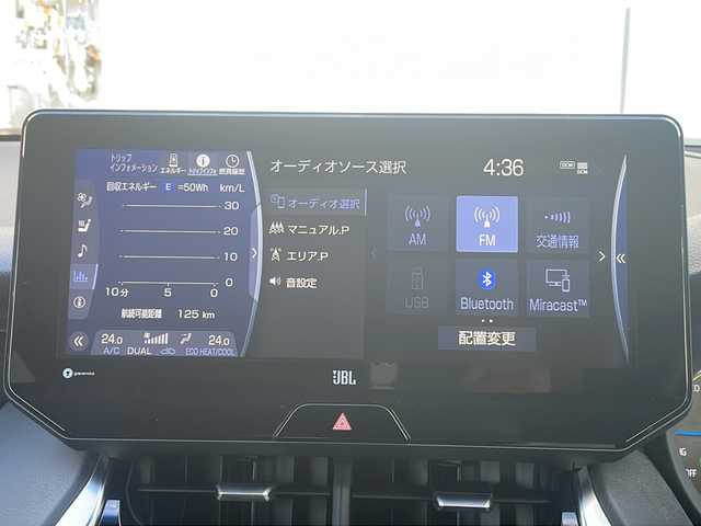 トヨタ ハリアー ハイブリッド Z レザーパッケージ 京都府 2020(令2)年 3.4万km ホワイトパールクリスタルシャイン メーカーナビ　パノラミックビューモニター　ＪＢＬサウンド　モデリスタエアロ　デジタルインナーミラー　ブラインドスポットモニター　ＬＥＤヘッドライト　ビルトインＥＴＣ　前後ドラレコ　クリアランスソナー