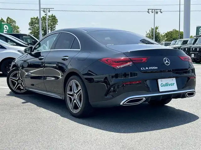 メルセデス・ベンツ ＣＬＡ２００ｄ AMGライン 奈良県 2019(令1)年 3.4万km 黒 AMGレザーエクスクルーシブパッケージ/純正ナビ　/フルセグ/ETC　/全周囲カメラ　/ドライブレコーダー/クルーズコントロール　/サンルーフ　/純正フロアマット　/純正アルミホイール　/前席パワーシート/前席シートヒーター/W+サイド+カーテンエアバッグ/オートLEDライト
